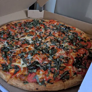 Margherita pizza