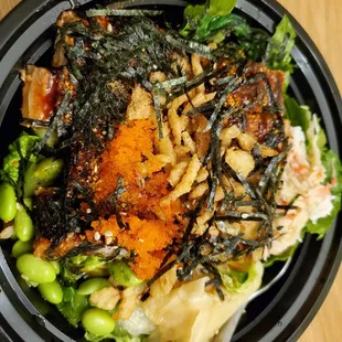 Eel bbq bowl