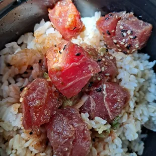 Lame ass poke bowl