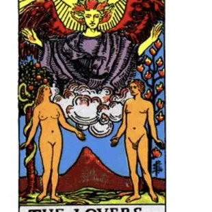 Tarot cards the Lovers