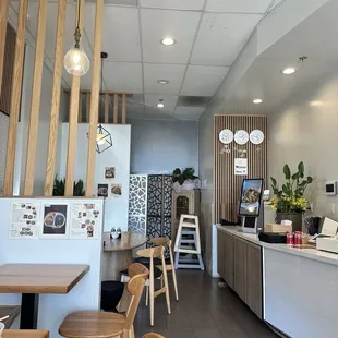 interior, sushi and sashimi