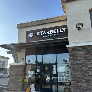 Front of store