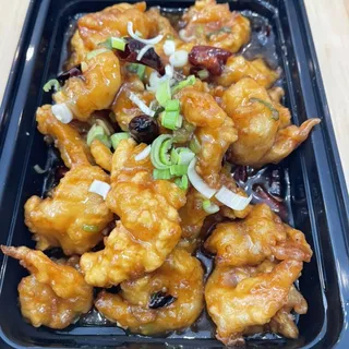Fried Chili Shrimps (Gghan Poong Se Woo)