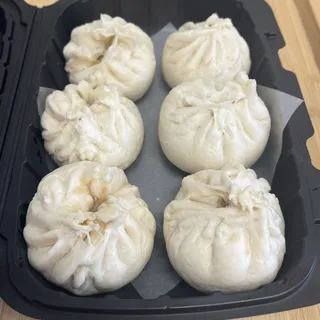 Steamed Pork Buns (6 Pcs)