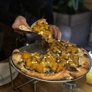 Butternut Squash Pizza