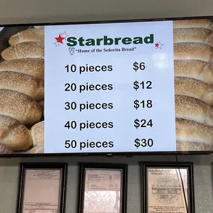 New prices
