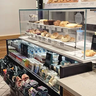 Grab n Go items and breakfast choices