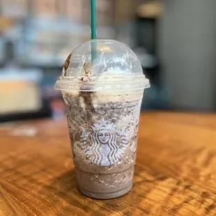 Java Chip Frappuccino w Raspberry Syrup