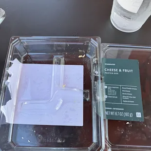 Cheese &amp; Fruit Bistro Box