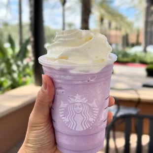 Lavender Crème Frappuccino