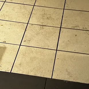 Floors dirty