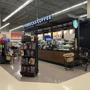 Starbucks inside Albertson by Jeffrey.