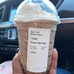 7/16/2023 116 degrees outside @ 7:25 pm, why not have a mocha java chip