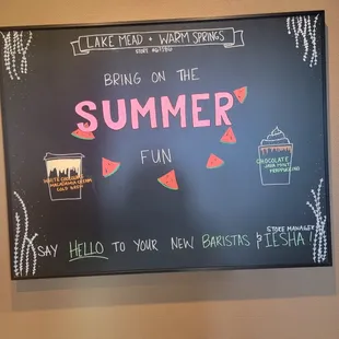 We are so happy that you are here come say hello to our wonderful baristas and Store Manager