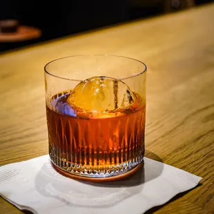 Cold Fashioned (spirit-free drink)