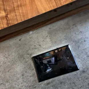 Outlets covered.  Frustrating.