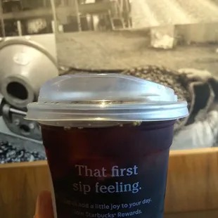 It feels like the cup size got smaller or my hands grew bigger  ha ha ha...