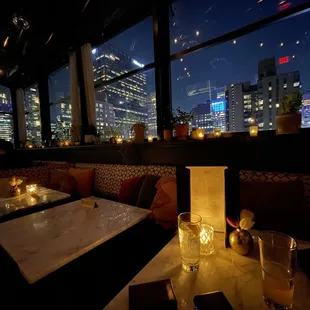 Great view of the city!