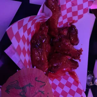 The Zig wings tasted great. Loved the sauce