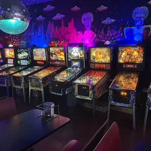 Pinball machines