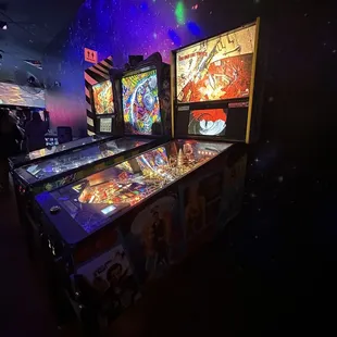 Pinball machines