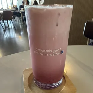 Collagen latte