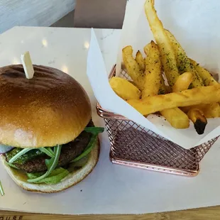 Avocado Truffle Burger