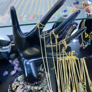 STARDUST Smoke,Vape, Cigar Hookah 
8200 S Maryland Pkwy
Las Vegas, NV 89123
(702) 444-0999
Crystal and Healing Stones Jewelry Necklaces