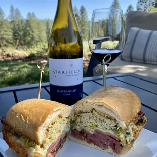 Chef's delicious Pastrami Melt.