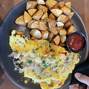 Veggie omelet