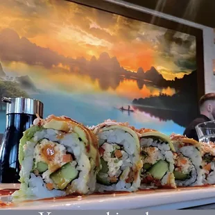 Naked Buddha roll