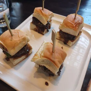 Wagyu Black Bean Sliders