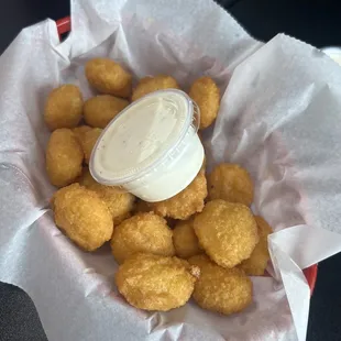HEAVENLY corn nuggets