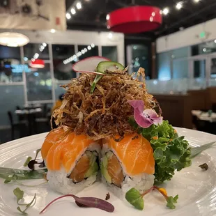 Double Salmon Roll