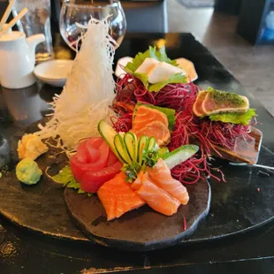 a platter of sashimi sashimi sashimi sashimi sashimi sashimi sashimi sashimi sashimi