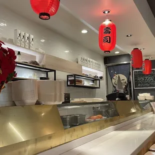 Inside Sushi Bar