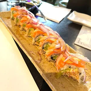 Salmon Ceviche Roll