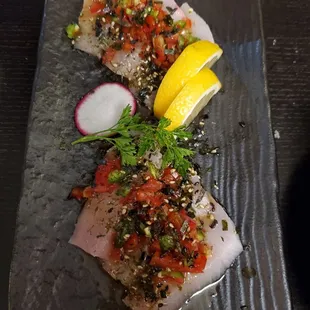 Yuzu Yellowtail Sashimi