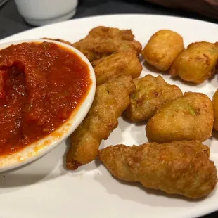 Fried Broccoli Bites