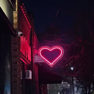 Right outside the front door