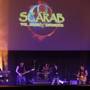 Stage and Screen for "Scarab"