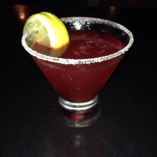 They even serve girly pomegranate drops ;D