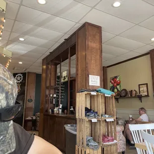 inside starlight coffee shop