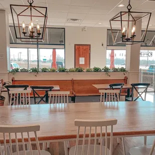 Bright and airy seating