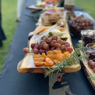 Beautiful charcuterie table
