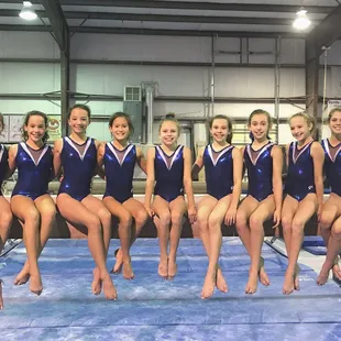 Some of the Level 6 and 7 team