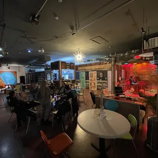 Inside