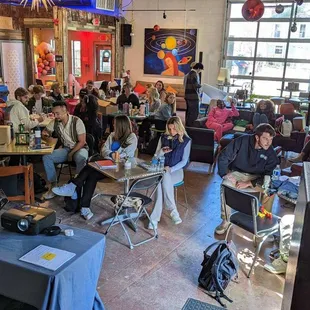 People like to schhedule workshops at Starlight
