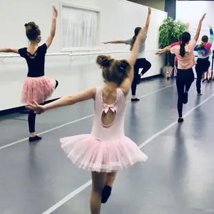 They are having so much fun in our Broadway Jazz 2 class!