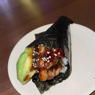 Eel Avocado Hand Roll